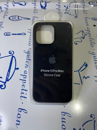 Custodia in silicone Apple per iPhone 15 Pro Max