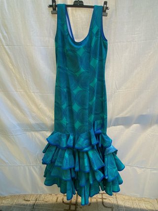 Traje de flamenca estampado
