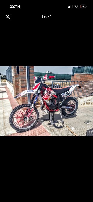 Moto Gas Gas 125cc Enduro