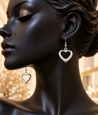 Pendientes corazon
