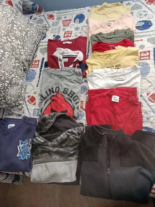 Lote de 12 prendas infantiles talla 9-10