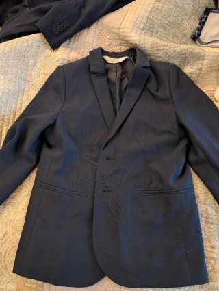 Traje de chaqueta azul de Zara para 7 años