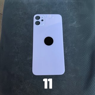 Cristallo posteriore iPhone 11 Lila