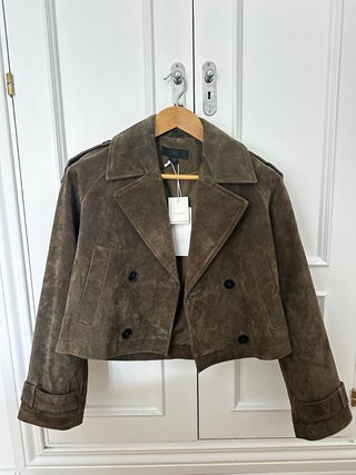 Cazadora de ante Zara