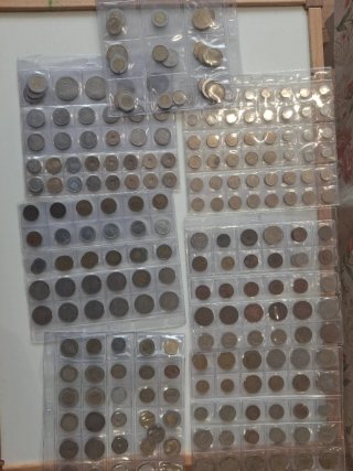 Lote de monedas de España y del mundo