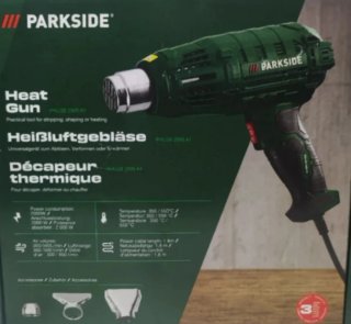 Pistola de Aire Caliente Parkside decapadora