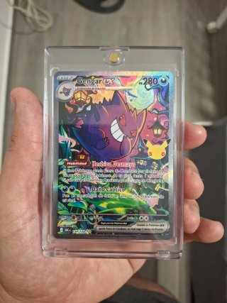 Carta Pokémon Gengar ex.