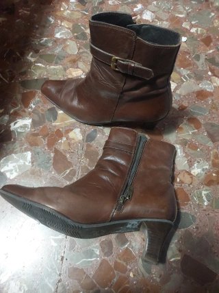 Botines marrón