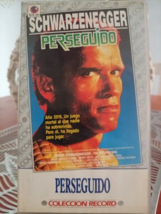 VHS Perseguido (The Running Man)