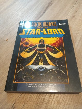 CLASICOS MARVEL BLANCO Y NEGRO STAR-LORD