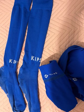 Pack 3 pared de Medias de Voleibol Kipsta Azules