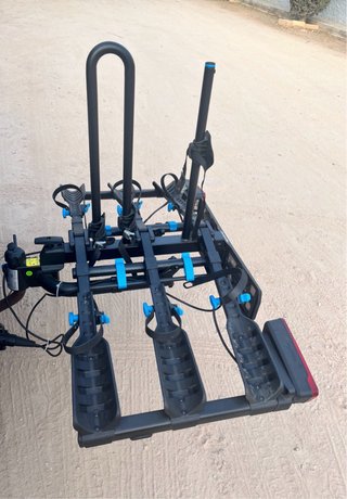 Portabicicletas de Bola para Asta 3 Bicicletas.