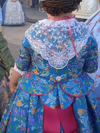 Traje de Fallera Infantil (2-5 años) con manteleta