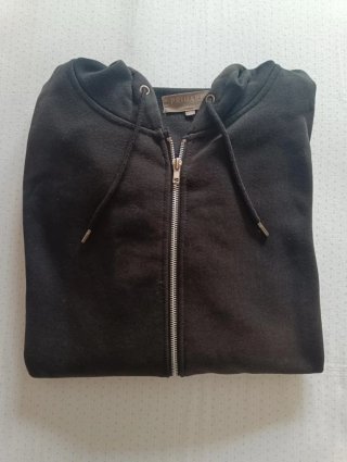 Sudadera negra con capucha de Primark (XL) - Ropa