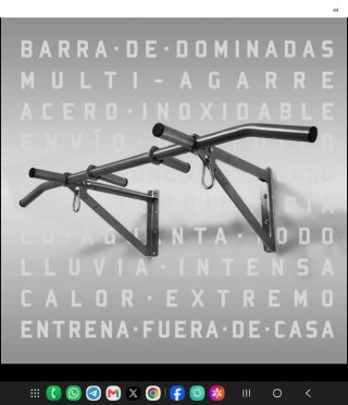 Barra de Dominadas Multiagarre INNOX