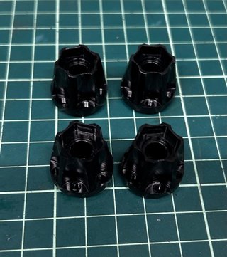 4 Separadores Rueda Crawler Aluminio 1/10 o1/8