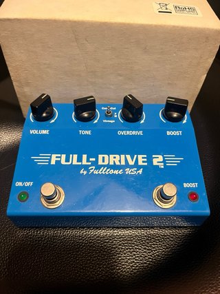 Pedal Overdrive Fulltone Fulldrive 2