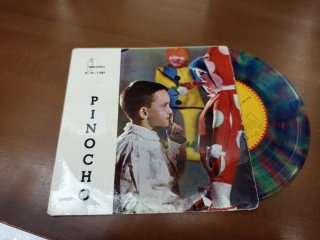 Disco cuento pinocho.