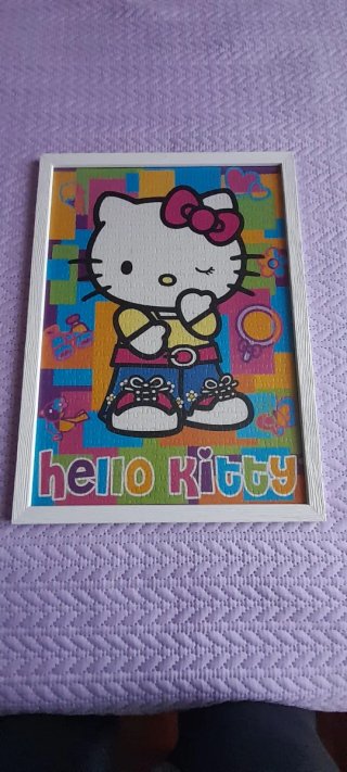 Cuadro Hello Kitty (puzzle)