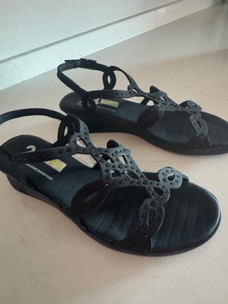 Sandalias 24 Horas Negras