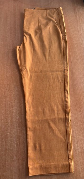 Pantalón Cortefiel naranja mujer