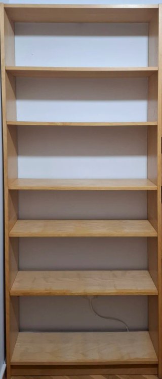 Estantería BILLY IKEA Roble Claro