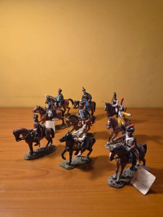 Lotto Soldatini Cavalleria Napoleonica Del Prado