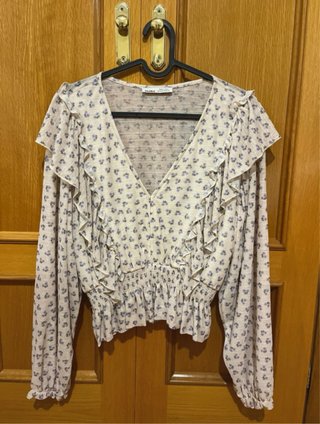 Blusa Pull&Bear Estampada