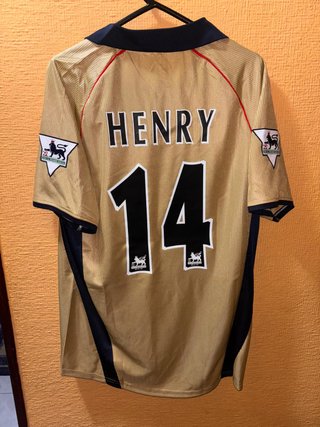 Camiseta de fútbol Henry/ Arsenal/ XL