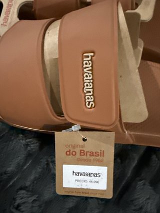 Sandalias Havaianas Marrones Unixet Talla 43/44