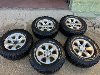 5 Llantas Toyota Land Cruiser KDJ 120