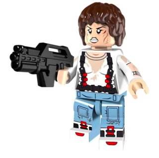 Minifigura LEGO Alien - Ripley compatible