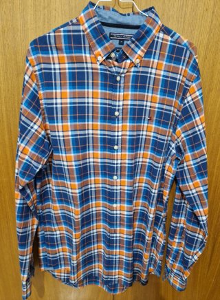 Camisa Tommy Hilfiger Cuadros Talla M