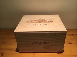 Caja de Madera con tapa sobrepuesta XL