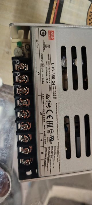 Alimentatore Mean Well LRS-350-24