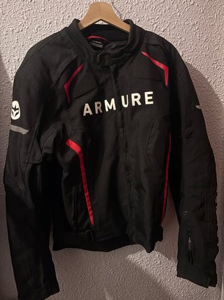 Chaqueta de moto Armure con protecciones
