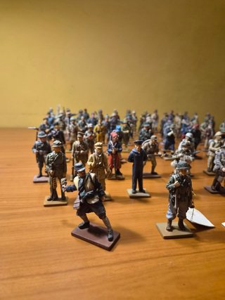 Collezione Soldatini in Metallo Del Prado