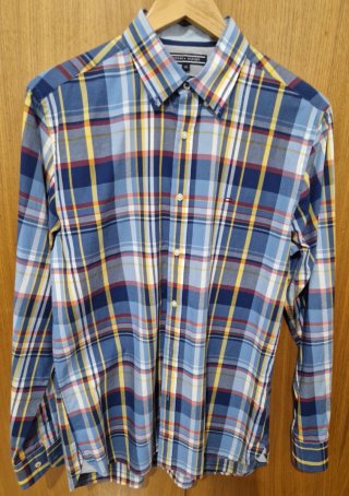 Camisa Tommy Hilfiger Cuadros Talla M