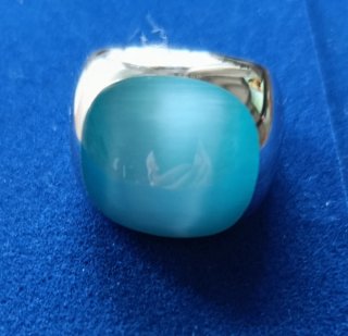 Anillo de Plata 925 con Piedra Turquesa