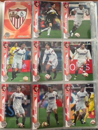 Colección Cromos Sevilla FC Mega Cracks 06/07