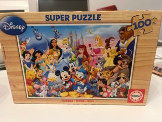 Puzzle Disney de Madera 100 Piezas