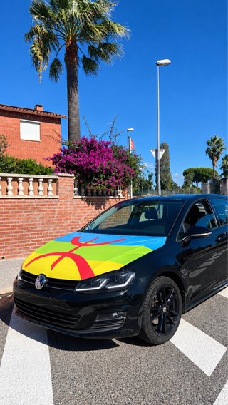 Bandera RIF para capó de coche