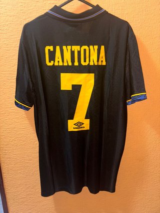 Camiseta de fútbol/Manchester United /Cantona/XL