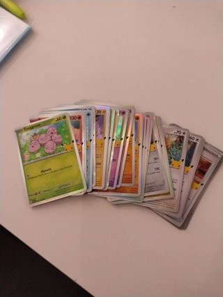 Bulk 58 Cartas Pokémon 30 Aniversario diferentes
