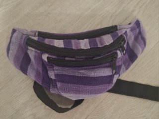Riñonera de Tela Estampada