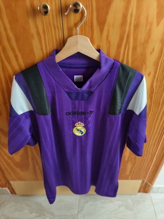 Camiseta R.Madrid EQT Morada