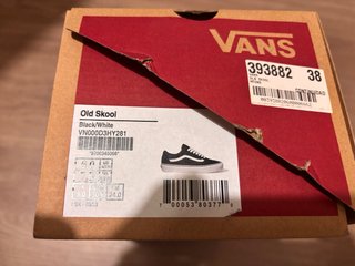 Zapatillas Vans Old Skool Negro/Blanco
