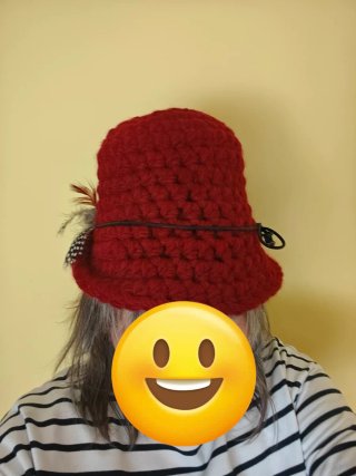 Sombrero Artesano de Lana Rojo
