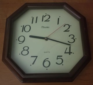 Reloj de Pared Vintage Minuter
