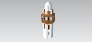 Torre Belén escala Playmobil by @playares